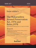 Snowwhite's The Maharashtra Animal Preservation Act, 1976 and Rules, 1978 - Bare Act
